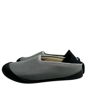 mahabis SUMMER Slipper Slip on Shoe Removable Rubber Outer Sole Gray Blk EU 37